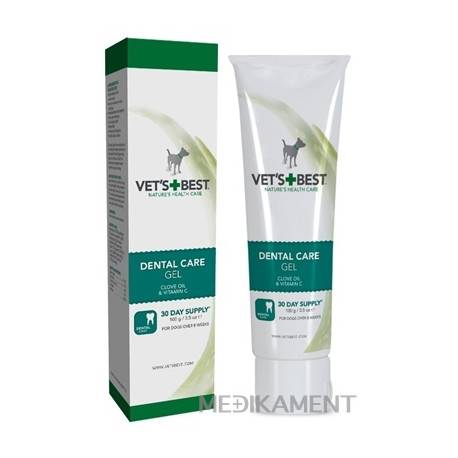 VET´S BEST DENTAL CARE GEL Clove oil dentálny gel pre psy 1x100 g