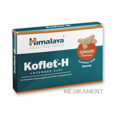 Himalaya Koflet-H Ginger pas ora 1x12 ks