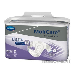 MoliCare Premium Elastic 8 kvapiek S plienkové nohavičky 26 ks