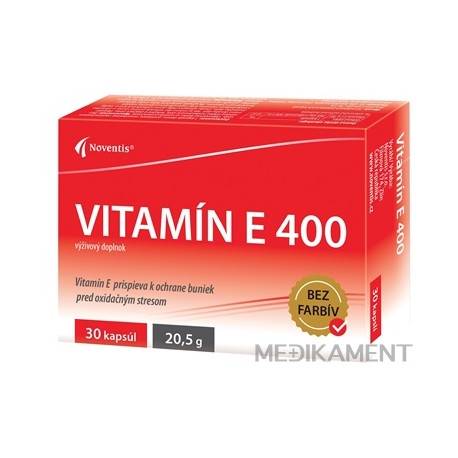 Noventis Vitamín E 400 kapsuly 30 ks