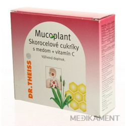 Mucoplant Skorocelové cukríky s medom a vitamínom C 1x50 g