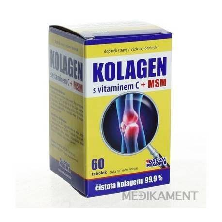KOLAGEN s vitamínom C + MSM kapsuly 60 ks