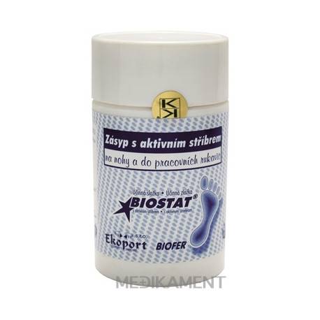 Zásyp s aktívnym striebrom 1x120 ml