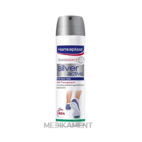 HANSAPLAST sprej na nohy SILVER active Antiperspirant (48 h) 1x150 ml