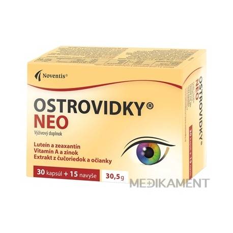 Noventis Ostrovidky Neo kapsuly 45 ks