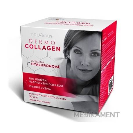 DermoCollagen ProVenus prášok vo vrecúškach s pomarančovou príchuťou 1x30 ks