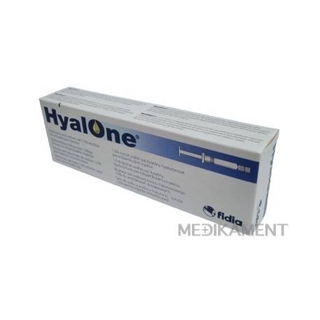 HYALONE viskoelastický intraartikulárny roztok s kyselinou hyalurónovou (1,5 %) 1x4 ml