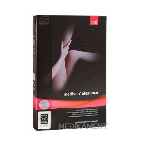 mediven elegance pančuchové nohavice veľkosť 6 krátke čierne 1 ks