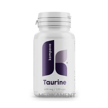 kompava Taurín 600 mg kapsuly 120 ks