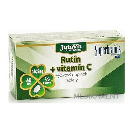 JutaVit Rutín + vitamín C tablety 60 ks