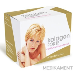 KOLAGÉN Forte + Kyselina Hyalurónová - RosenPharma (tbl 120 + tbl 60) 1x1 set