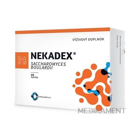 NEKADEX kapsuly 20 ks