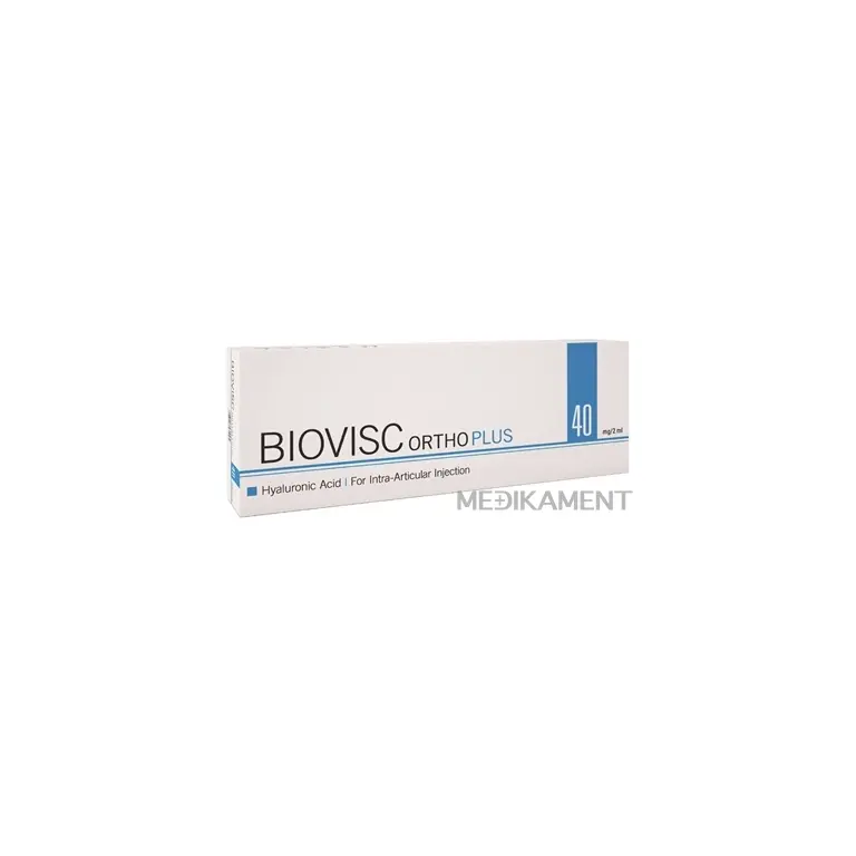 BIOVISC ORTHO PLUS 2% inj viskoelastický roztok kyseliny hyalurónovej ...