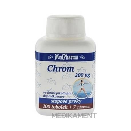 MedPharma CHROM PIKOLINAT 200MCG kapsuly 107 ks