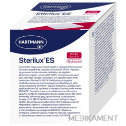 STERILUX ES kompres sterilný 5 cm x 5 cm 50 ks
