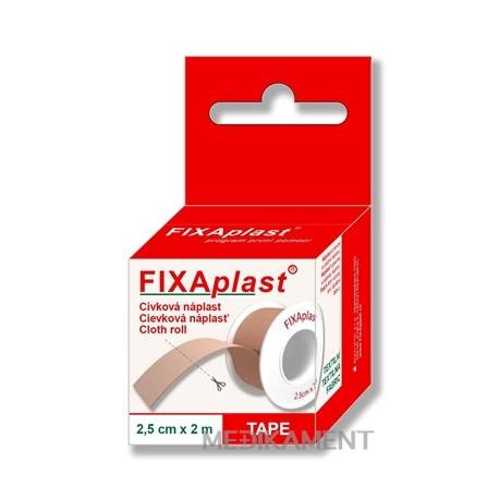 FIXAplast Cievková náplasť 2,5 cm x 2 m textilná 1 ks
