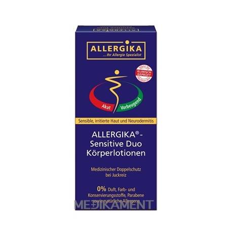 ALLERGIKA SENSITIVE DUO Lipolotio Sensitive 200 ml + Hydrolotio Sensitive 200 ml 1 set
