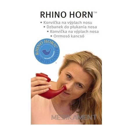RHINO HORN Konvička na výplach nosa červená 1 ks