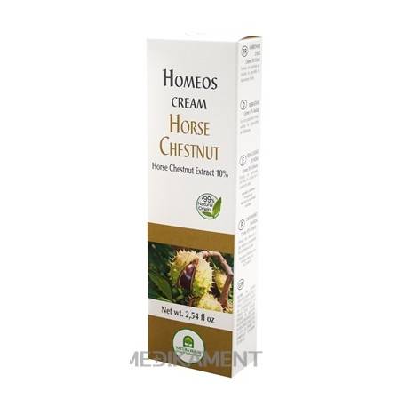 Natura House Homeos cream PAGAŠTAN KRÉM 10% extrakt z Pagaštanu konského 75 ml
