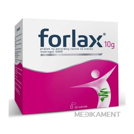 FORLAX 10 g vrecúška 20 ks