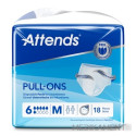 ATTENDS Pull-Ons 5 M elastické inkont. nohavičky, savosť 2099 ml, obvod 80-110 cm 18 ks