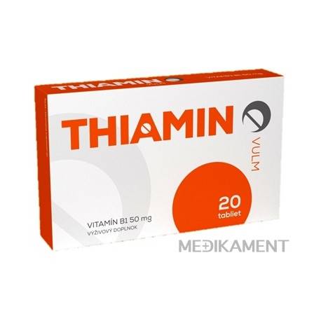 VULM THIAMIN tablety 20 ks