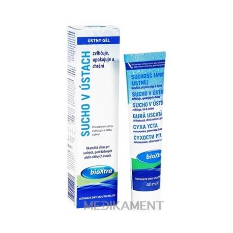 bioXtra SUCHO V ÚSTACH ústny gél 40 ml