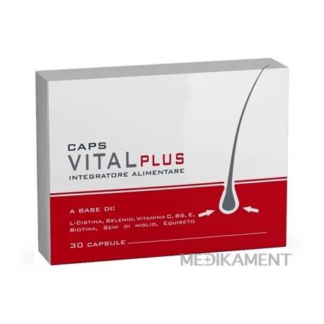 VITAL PLUS CAPS na vlasy kapsuly 30 ks