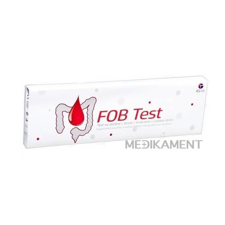 TOZAX FOB TEST kazetový test na zistenie okultného krvácania v stolici 1x1 ks