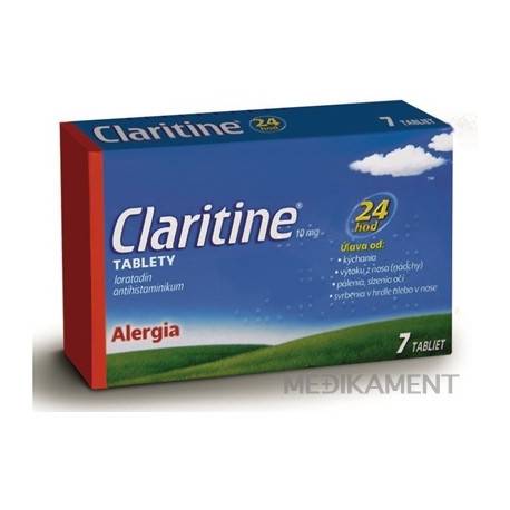 CLARITINE 10 mg tablety 7 ks