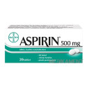 Aspirin 500 mg tablety 20 ks