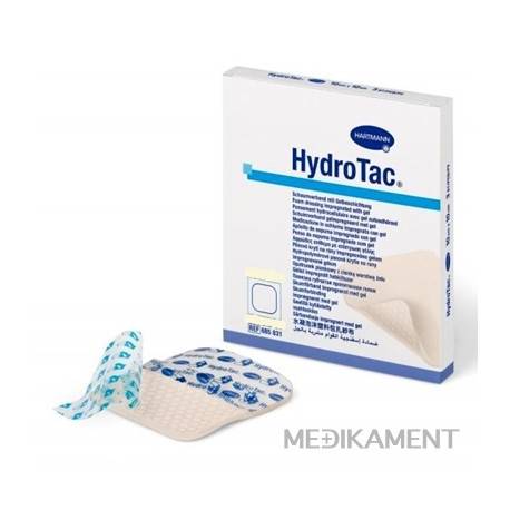 HydroTac - Krytie na rany penové impregnované gélom 12,5 x 12,5 cm 10 ks