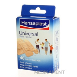HANSAPLAST Universal Water resistant vodeodolná náplasť 1x40 ks