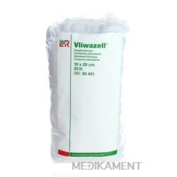 Vliwazell kompresy savé nesterilné 10 x 20 cm 25 ks