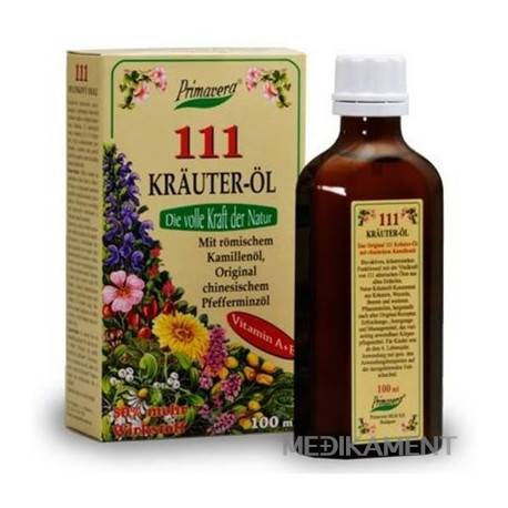 PRIMAVERA 111 KRÄUTER-ÖL bylinný olej 1x100 ml