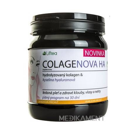 LIFTEA COLAGENOVA HA prášok na prípravu nápoja vanilková príchuť 390 g