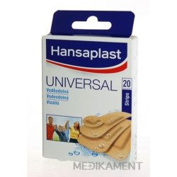 HANSAPLAST Universal Water resistant vodeodolná náplasť 1x20 ks
