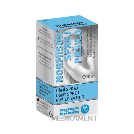 Normison ušný sprej 1x10 ml