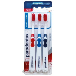 Parodontax Gentle Clean Triopack Extra Soft zubná kefka 1x3 ks