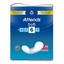 ATTENDS Soft 6 vkladacie plienky, savosť 1250 ml, 1x38 ks