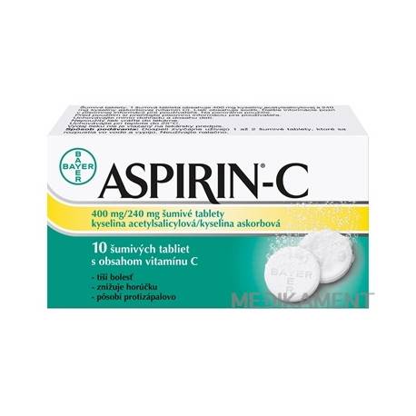ASPIRIN-C šumivé tablety 10 ks