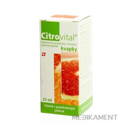 CITROVITAL KVAPKY 1x25 ml