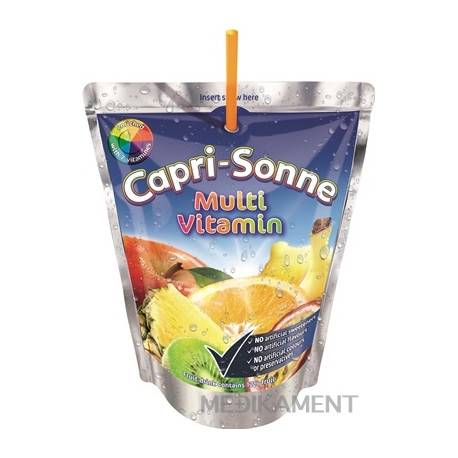 Capri-Sonne Multivitamín pasterizovaný ovocný nápoj 1x200 ml
