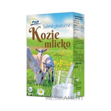 asp KOZIE MLIEKO sušené plnotučné 280 g