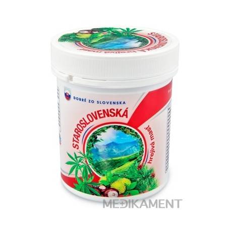 Dobré z SK STAROSLOVENSKÁ hrejivá masť masážny prípravok 1x250 ml