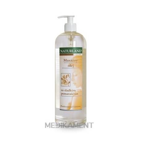 NATURLAND MASÁŽNY OLEJ SO SLADKYM POMARANCOM 1000 ml