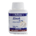 MedPharma ZINOK 15 MG tablety 107 ks
