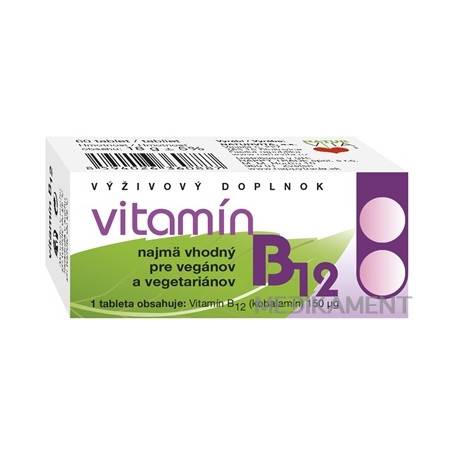 NATURVITA VITAMÍN B12 tablety 60 ks