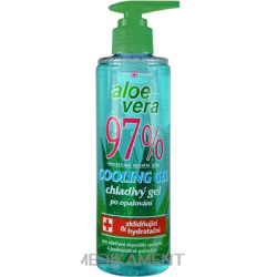 VIVAPHARM ALOE VERA 97% upokojujúci CHLADIVÝ GÉL 1x250 ml