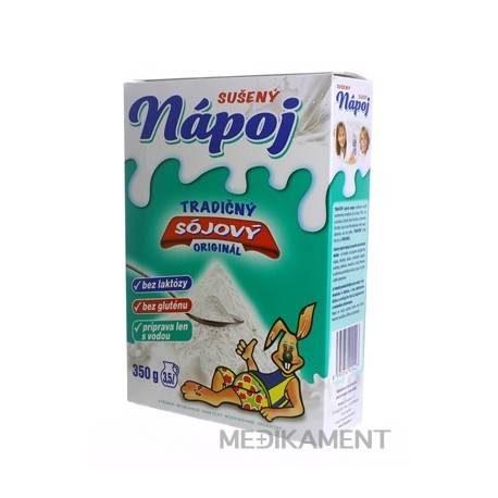 SÓJOVÝ SUŠENÝ NÁPOJ náhradka mlieka 1x350 g